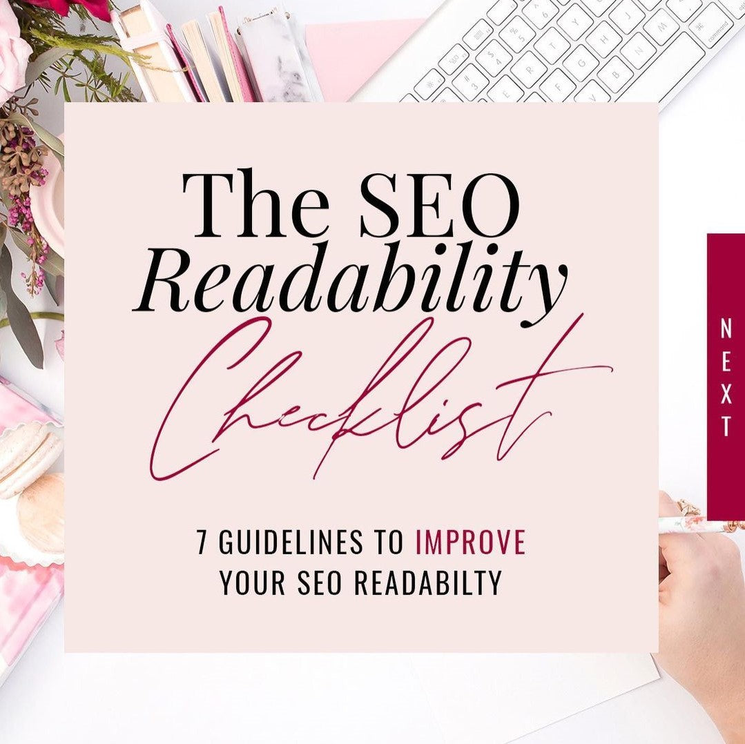 The SEO readability checklist