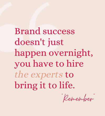 Remember: Brand Success Doesn't Just Happen Overnight