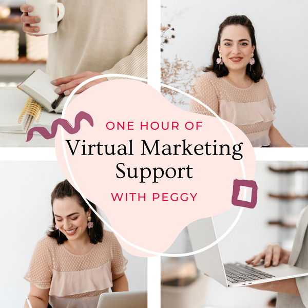 1-Hour Marketing Consult With Peggy