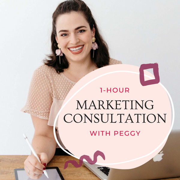 1-Hour Marketing Consult With Peggy